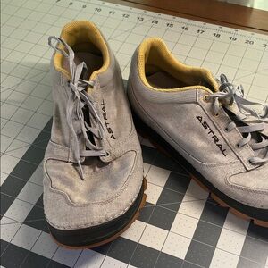 Astral Donner Hemp Men's Gray Sneakers with Yellow Accents